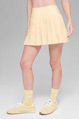 Unisex Half-Crew Throwback Sock - Candlelight Yellow/White