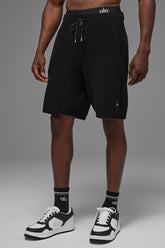7" Sports Club Sweater Knit Short - Black