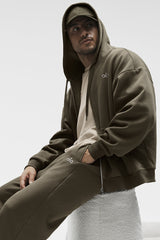 Accolade Full Zip Hoodie - Olive Tree