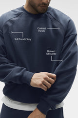 Field Crew Neck Sweatshirt - Navy