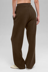 Scholar Straight Leg Sweatpant - Espresso