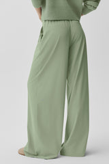 High-Waist Dreamscape Trouser (Long) - Dune Grass